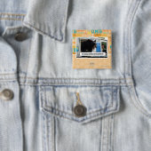 Badge Carré 5 Cm Arrose (En situation)