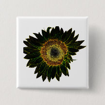 Art floral minimaliste néon jaune tournesol