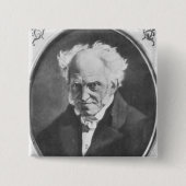 Badge Carré 5 Cm Arthur Schopenhauer (Devant)