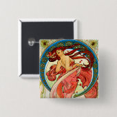 Badge Carré 5 Cm Arts Dance (Devant & derrière)