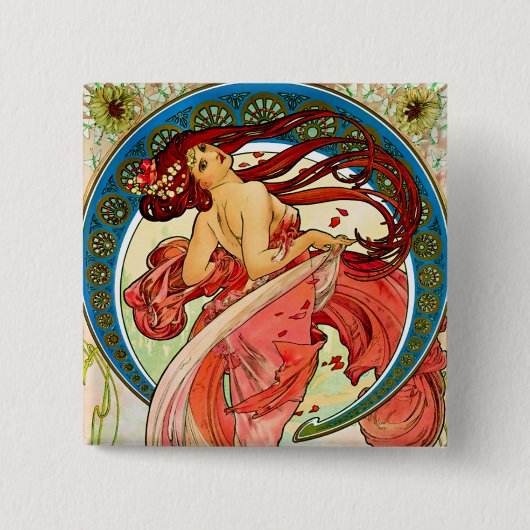 Badge Carré 5 Cm Arts Dance (Devant)