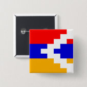 Badge Carré 5 Cm artsakh (Devant & derrière)