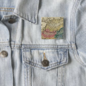 Badge Carré 5 Cm Asie 16 (En situation)