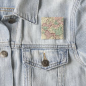 Badge Carré 5 Cm Asie 19 (En situation)