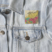 Badge Carré 5 Cm Asie 21 (En situation)