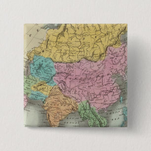 Badge Carré 5 Cm Asie 26