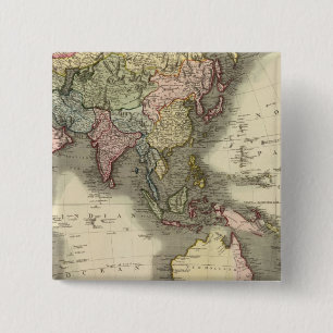 Badge Carré 5 Cm Asie 28