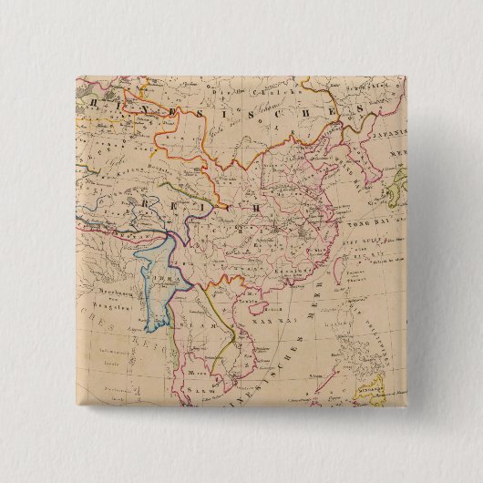 Badge Carré 5 Cm Asie 30 (Devant)