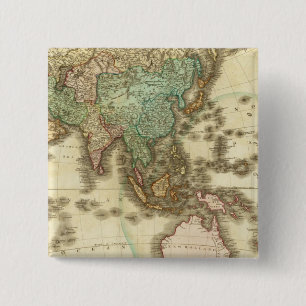 Badge Carré 5 Cm Asie 32