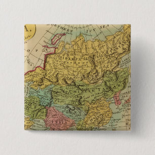 Badge Carré 5 Cm Asie 4