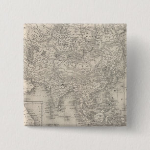 Badge Carré 5 Cm Asie 9