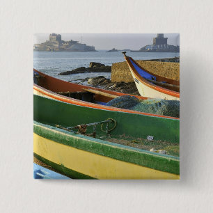 Badge Carré 5 Cm Asie, Inde, Tamil Nadu, Kanniyakumari