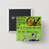 Badge Carré 5 Cm Assistant d'Oz (Devant & derrière)