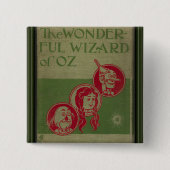 Badge Carré 5 Cm Assistant du bouton d'option (Devant)