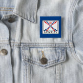 Badge Carré 5 Cm assyrien (En situation)