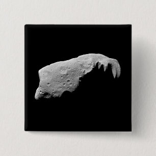 Badge Carré 5 Cm Asteroïde 243 IDA