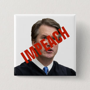 Badge Carré 5 Cm ATTAQUEZ Brett Kavanaugh
