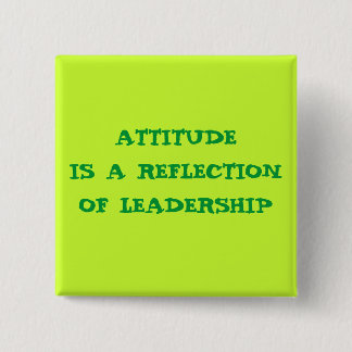 BADGE CARRÉ 5 CM ATTITUDE