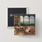 Badge Carré 5 Cm Audition, 1617 (Devant & derrière)