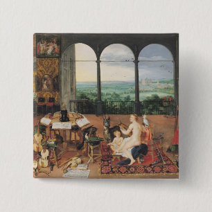 Badge Carré 5 Cm Audition, 1617