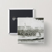 Badge Carré 5 Cm Augmenter d'une armée (Devant & derrière)