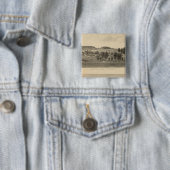 Badge Carré 5 Cm Augusta Male Academy Seawright (En situation)