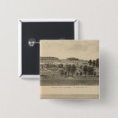 Badge Carré 5 Cm Augusta Male Academy Seawright (Devant & derrière)