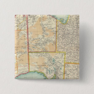 Badge Carré 5 Cm Australie composite