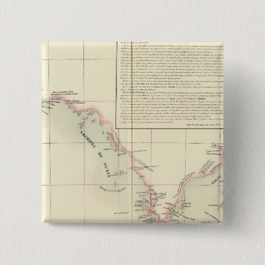 Badge Carré 5 Cm Australie Océanie no 44 (Devant)