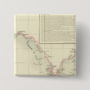 Badge Carré 5 Cm Australie Océanie no 44