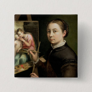 Badge Carré 5 Cm Autoportrait, 1556