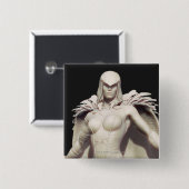 Badge Carré 5 Cm Autre corbeau (Devant & derrière)