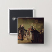 Badge Carré 5 Cm Avant les magistrats (Devant & derrière)