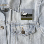 Badge Carré 5 Cm Avec glissière démontée (En situation)