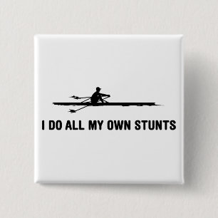 Badge Carré 5 Cm Aviron