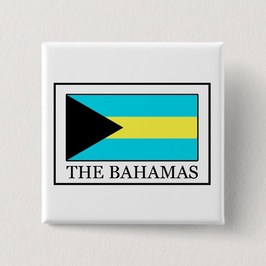 Badge Carré 5 Cm Bahamas (Devant)