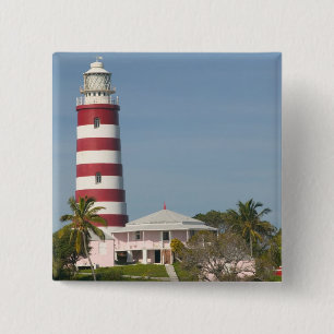 Badge Carré 5 Cm BAHAMAS, Abacos, Loyalist Cays, Elbow Cay, Hope