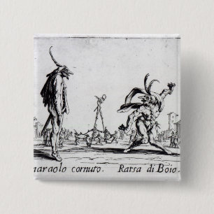 Badge Carré 5 Cm Balli de Sfessania, c.1622