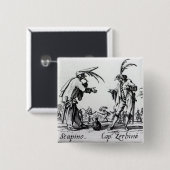 Badge Carré 5 Cm Balli de Sfessania, c.1622 2 (Devant & derrière)