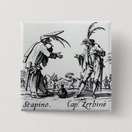 Badge Carré 5 Cm Balli de Sfessania, c.1622 2 (Devant)