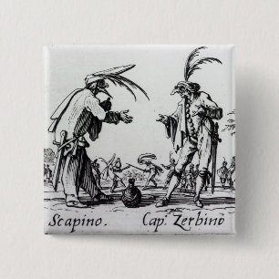 Badge Carré 5 Cm Balli de Sfessania, c.1622 2