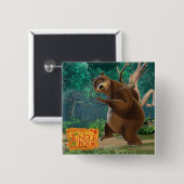 Badge Carré 5 Cm Baloo 3 (Devant & derrière)