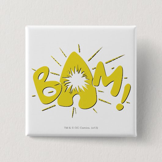 BADGE CARRÉ 5 CM BAM ! (Devant)
