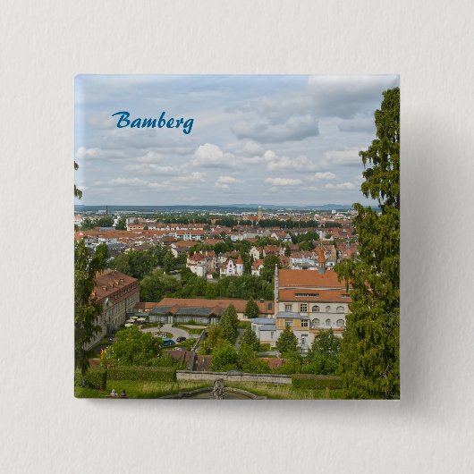 Badge Carré 5 Cm Bamberg (Devant)