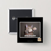 Badge Carré 5 Cm Banc de banc de banc (Devant & derrière)