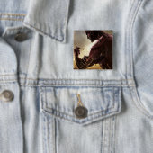 Badge Carré 5 Cm Bannière : Batman, Flash (En situation)