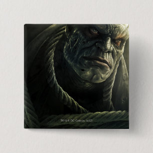 Badge Carré 5 Cm Bannière : Femme Merveilleuse, Grundy