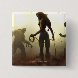 Badge Carré 5 Cm Bannière : Groupe