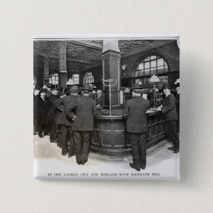 Badge Carré 5 Cm Banque florentine