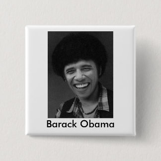 Badge Carré 5 Cm Barack Obama